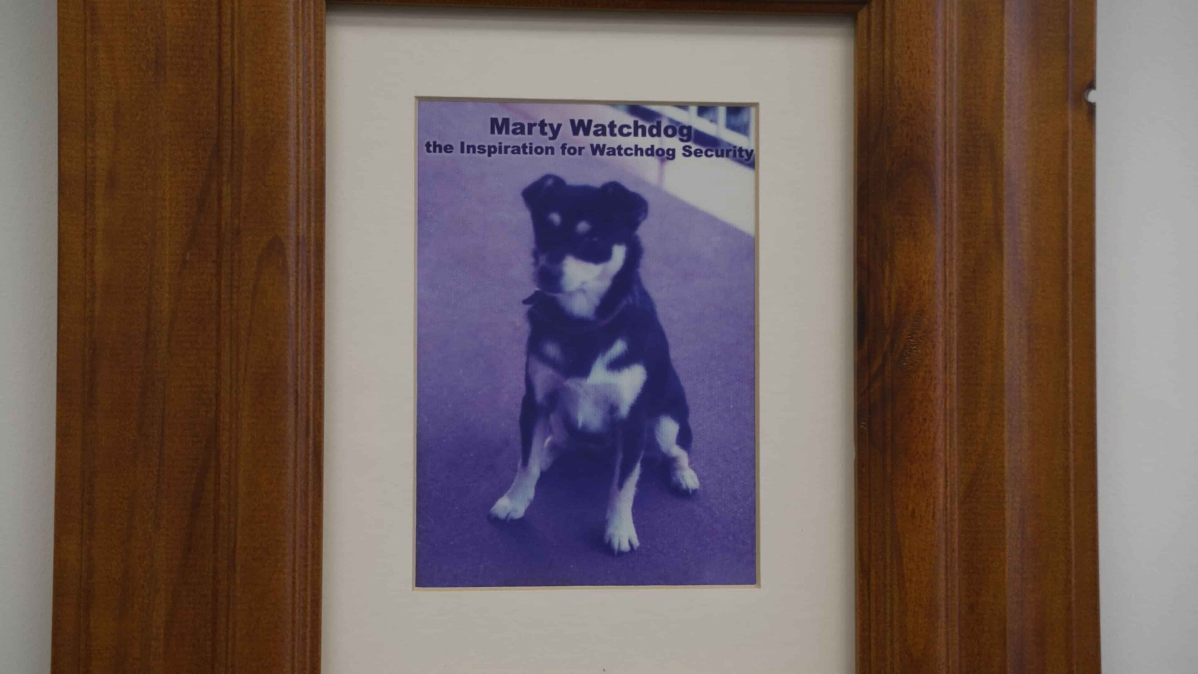 Marty Watchdog &mdash; the inspiration for Watchdog Security.